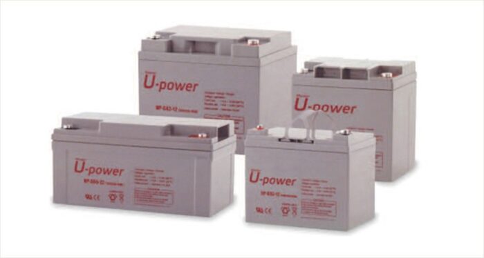 12V 100Ah Batería GEL U-POWER UPG10012 V 100 A Sin mantenimiento