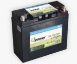 12V 22Ah Batería litio Monoblock U-POWER UE-12LI22BL 12 V 22 A