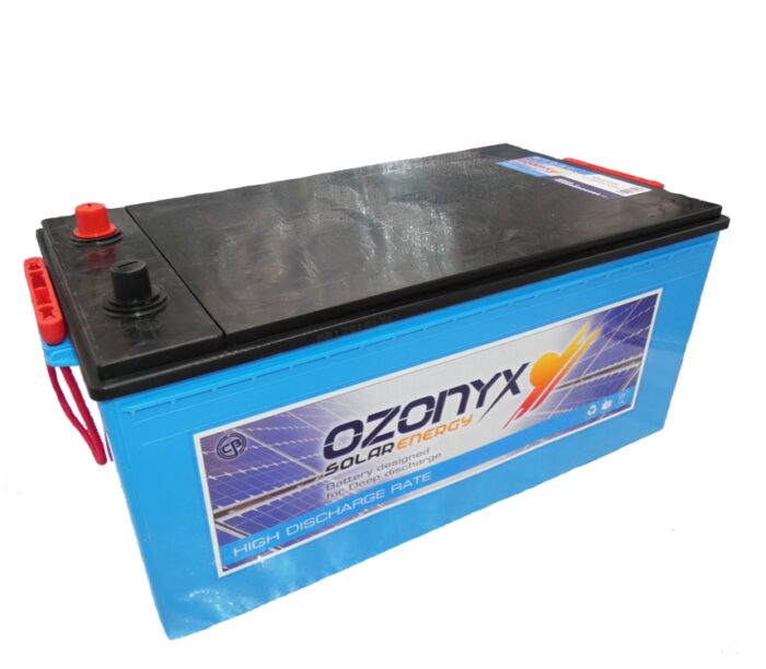 of 12V 250Ah Batería AGM Ozonyx OZX260HDR 12 V 250 A