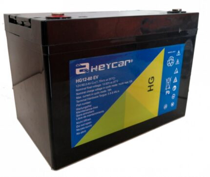 12 V 55Ah Batería GEL HEYCAR HG12-55 12 V 55 A Sin mantenimiento